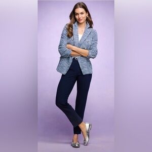 Talbots Navy Hampshire Pants